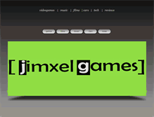 Tablet Screenshot of jimxel.com